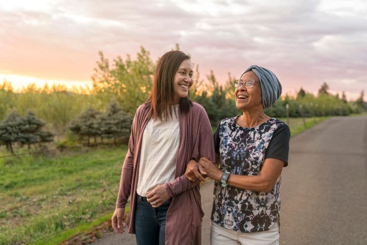 Women-Walking-Together-Outside