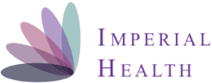Logo of imperial health.